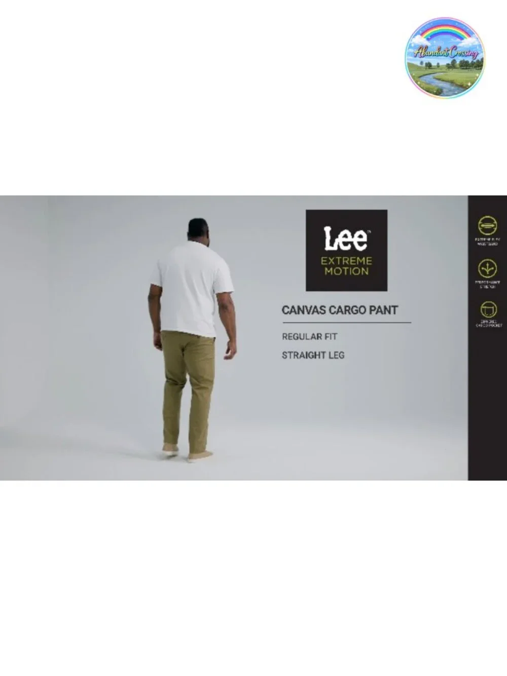 Men's Cargo Pants Extreme Stretch Straight Fit Big & Tall